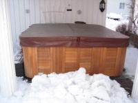 Зимний комплект (крышка, поддон, теплоизоляция обшивки, труб, чаши) для бассейна 4 м (Китай)